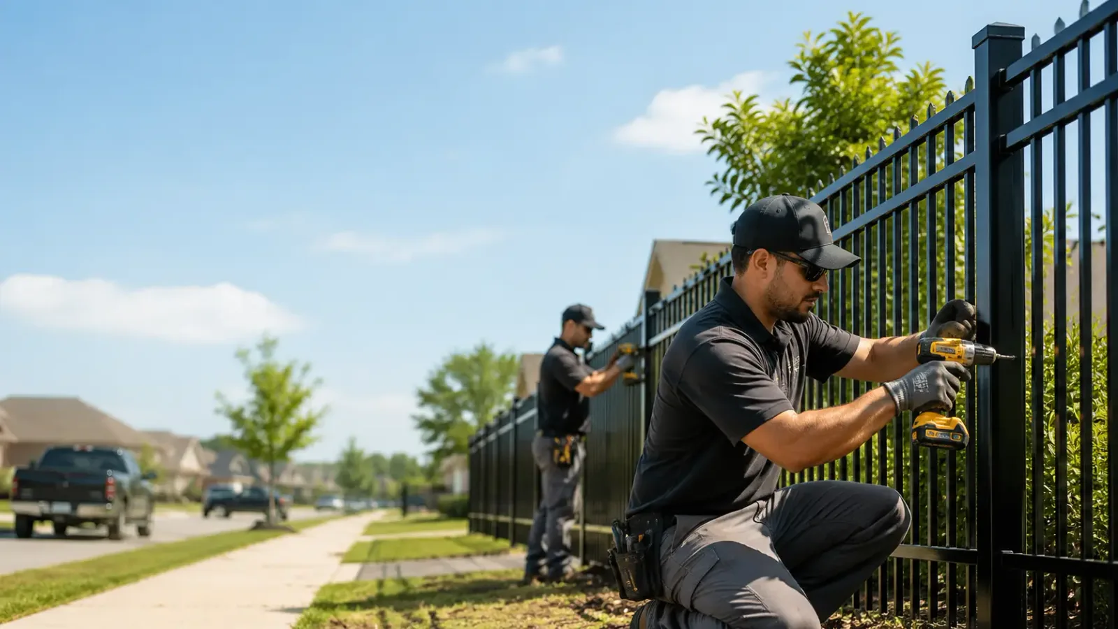 Metal Fence Installation in Marietta, MN